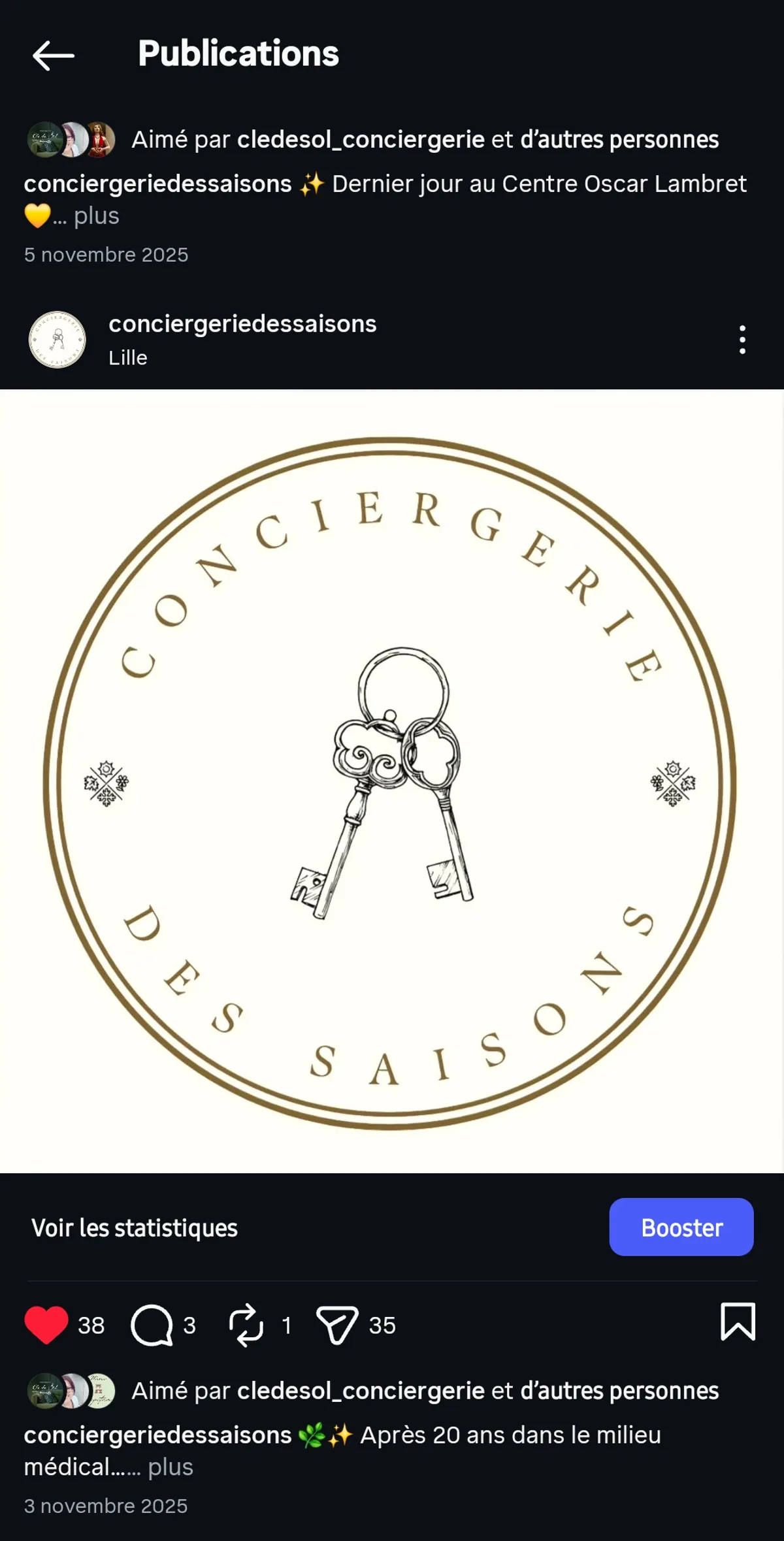 Conciergerie des Saisons