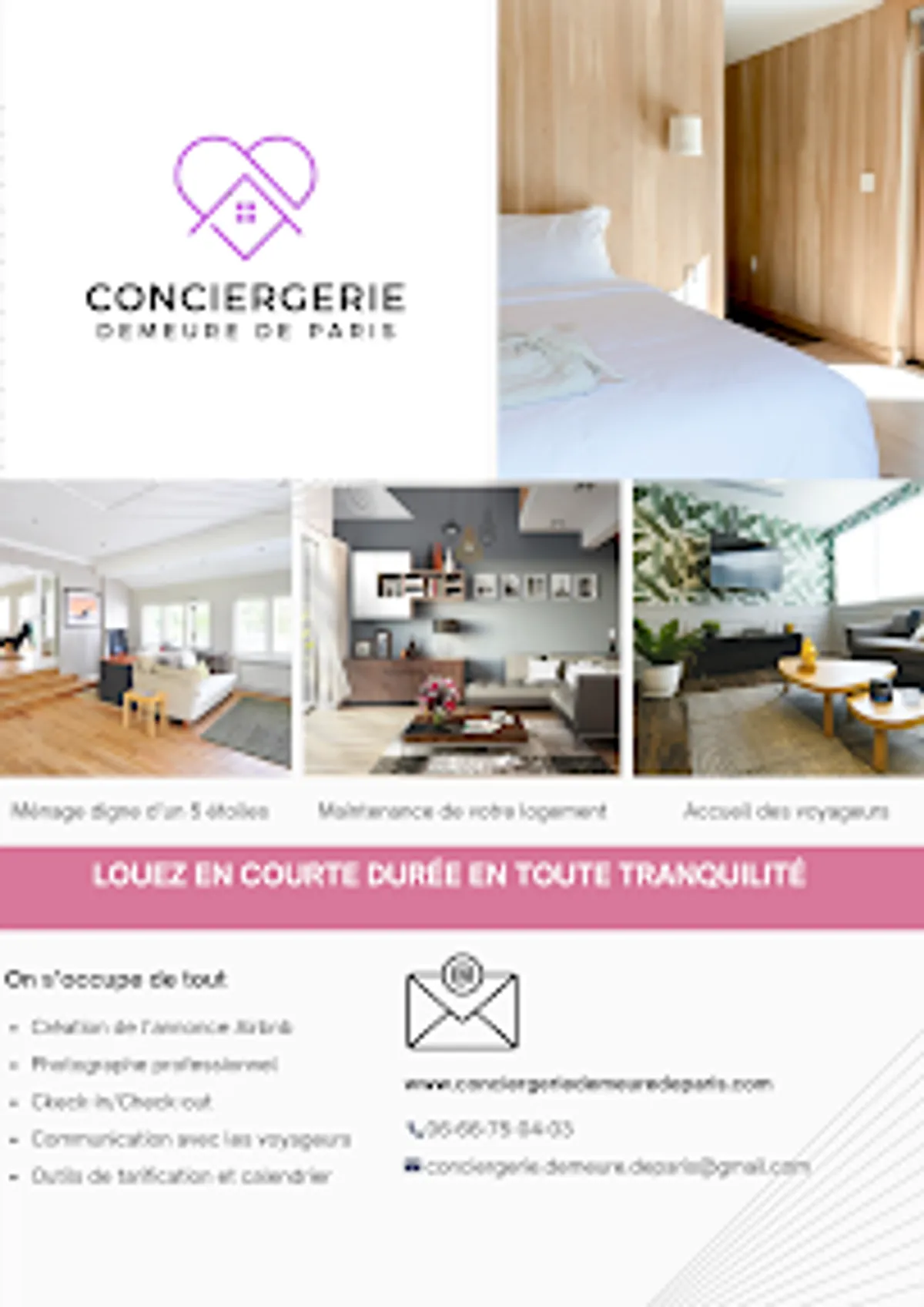 Conciergerie Demeure de Paris