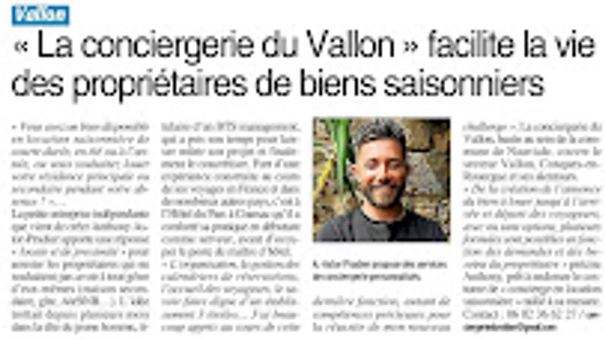 La conciergerie du Vallon